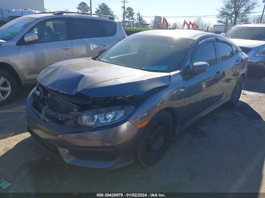 2018 HONDA CIVIC LX - 2HGFC2F52JH517881