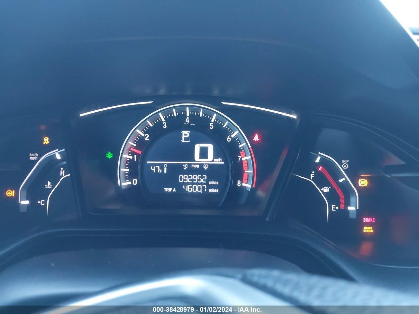 2018 HONDA CIVIC LX - 2HGFC2F52JH517881