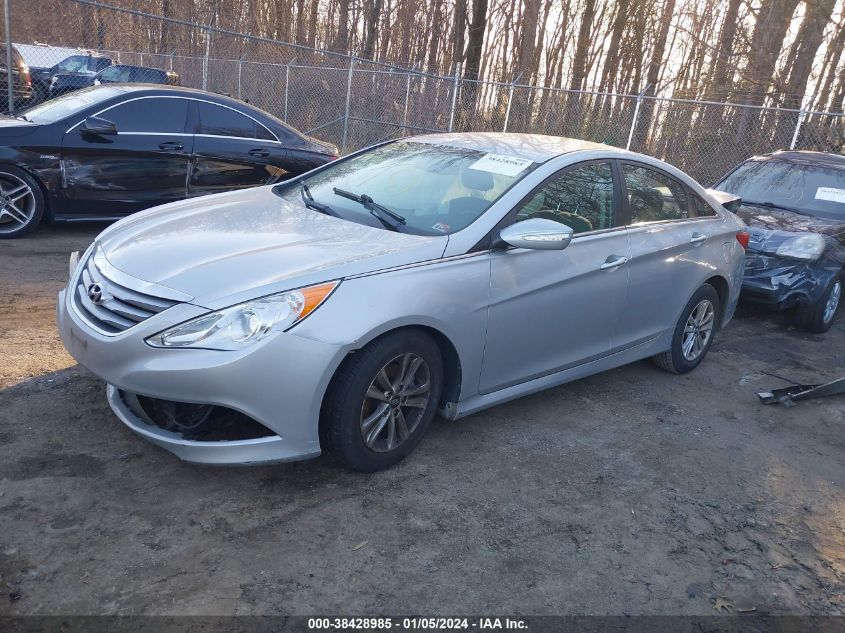 2014 HYUNDAI SONATA GLS - 5NPEB4AC8EH865373