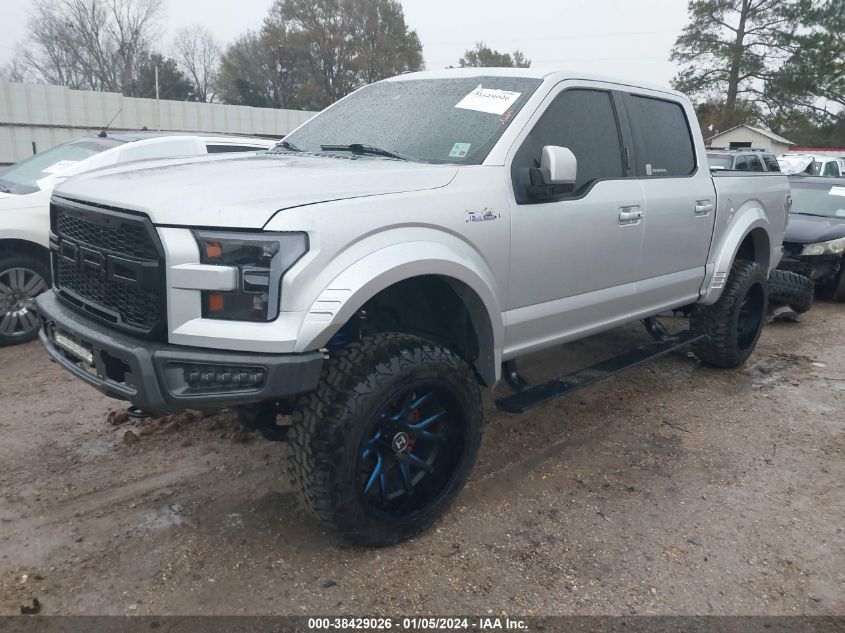 2015 FORD F-150 LARIAT - 1FTEW1EF1FKE68369