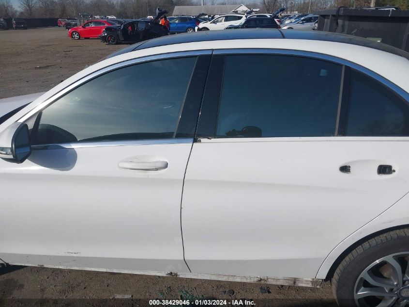 2016 MERCEDES-BENZ C 300 300 4MATIC - WDDWF4KB0GR149468
