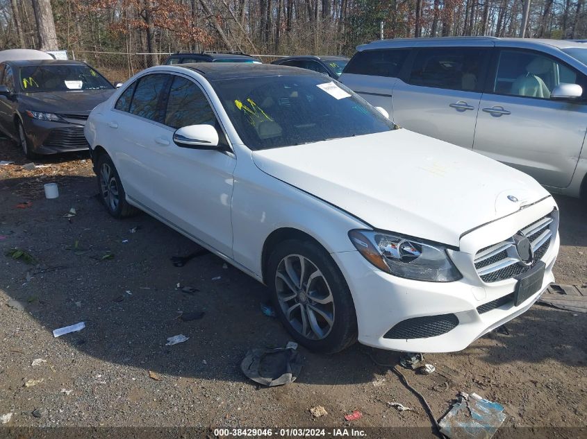 2016 MERCEDES-BENZ C 300 300 4MATIC - WDDWF4KB0GR149468