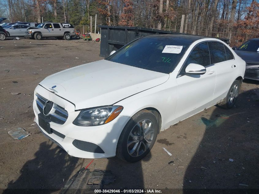 2016 MERCEDES-BENZ C 300 300 4MATIC - WDDWF4KB0GR149468