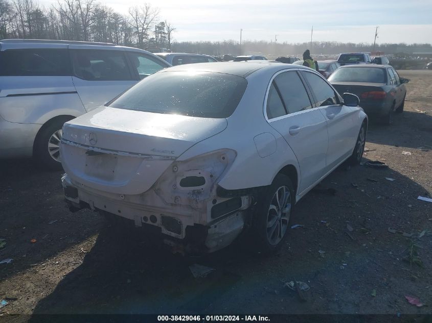 2016 MERCEDES-BENZ C 300 300 4MATIC - WDDWF4KB0GR149468