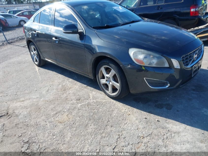 2013 VOLVO S60 T5/T5 PLATINUM/T5 PREMIER/T5 PREMIER PLUS - YV1612FS4D2180714