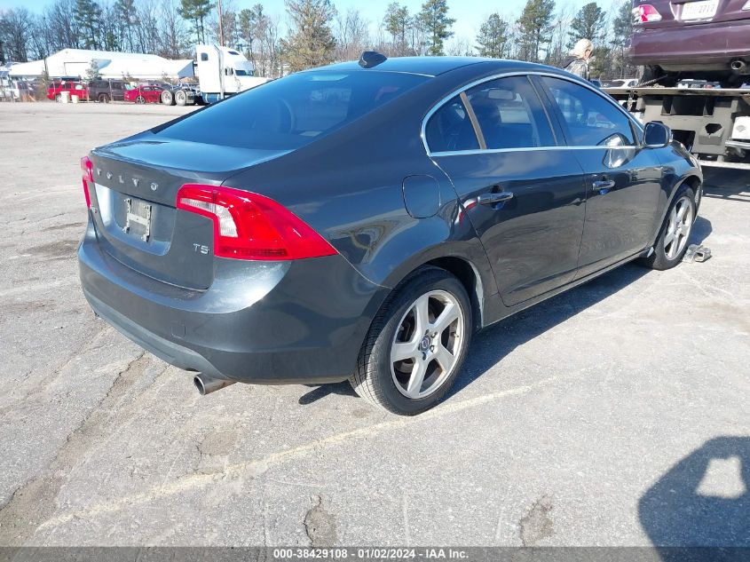 2013 VOLVO S60 T5/T5 PLATINUM/T5 PREMIER/T5 PREMIER PLUS - YV1612FS4D2180714
