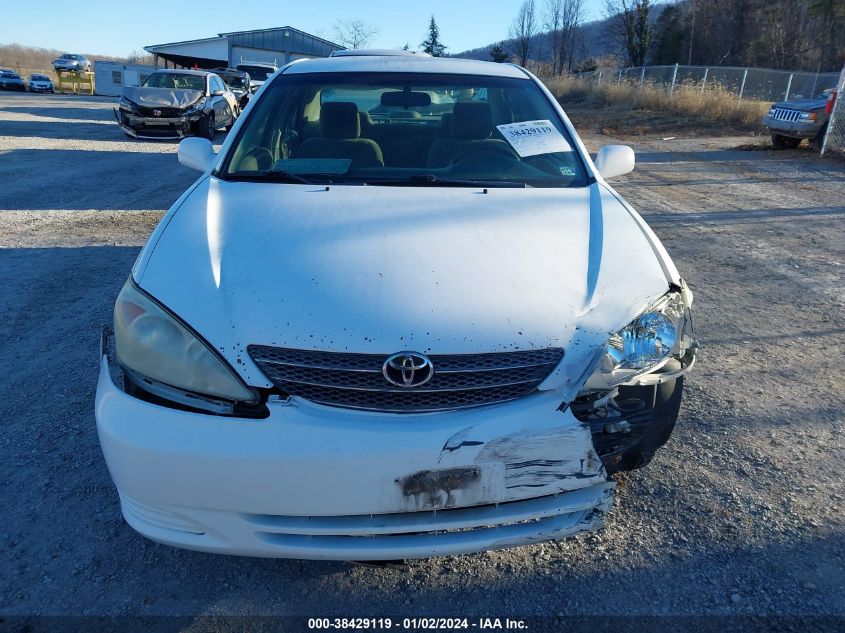 4T1BE32K03U202677 | 2003 TOYOTA CAMRY