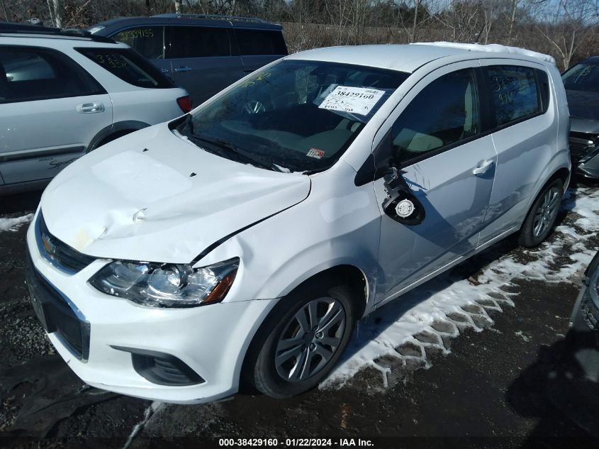 1G1JG6SH5J4113340 | 2018 CHEVROLET SONIC