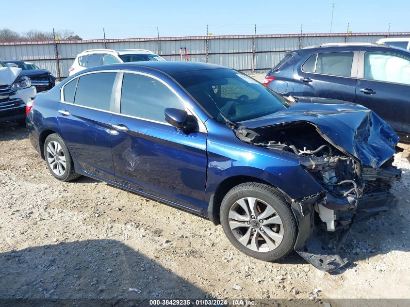 2013 HONDA ACCORD LX - 1HGCR2F33DA220962