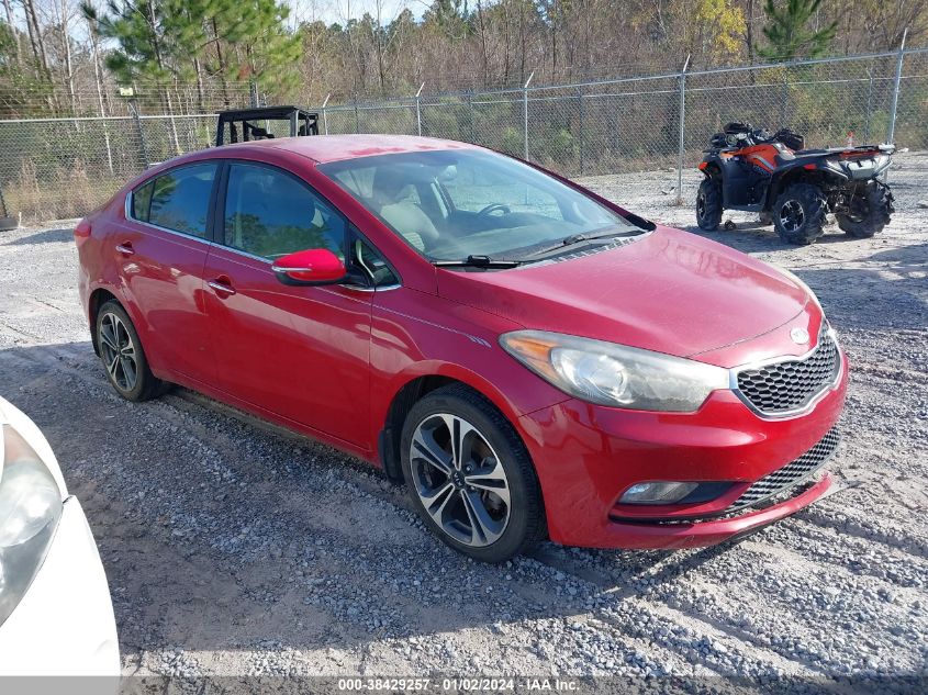 2014 KIA FORTE EX - KNAFX4A85E5154762