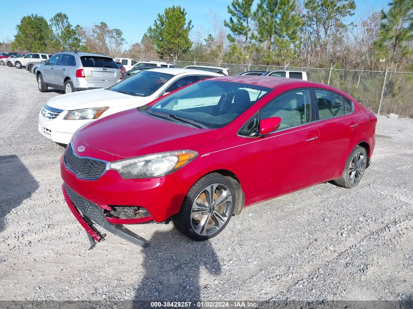 2014 KIA FORTE EX - KNAFX4A85E5154762