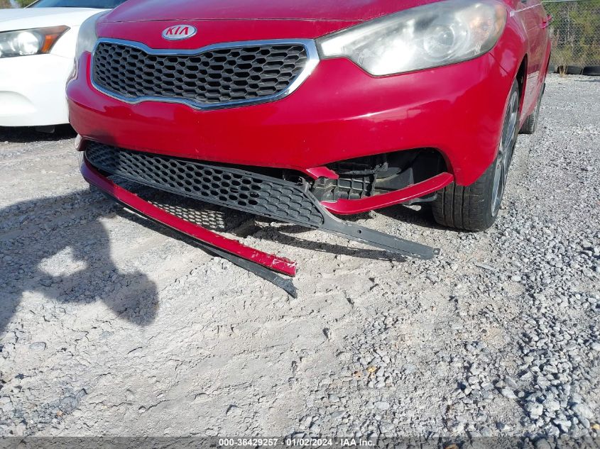 2014 KIA FORTE EX - KNAFX4A85E5154762