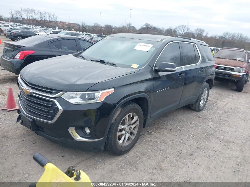 2018 CHEVROLET TRAVERSE LT - 1GNERGKW9JJ107928