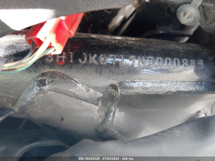 2022 HONDA NVA110 B 3H1JK0719ND000849
