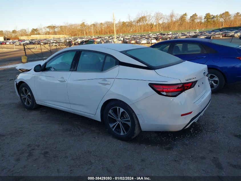 2022 NISSAN SENTRA SV - 3N1AB8CV3NY317985