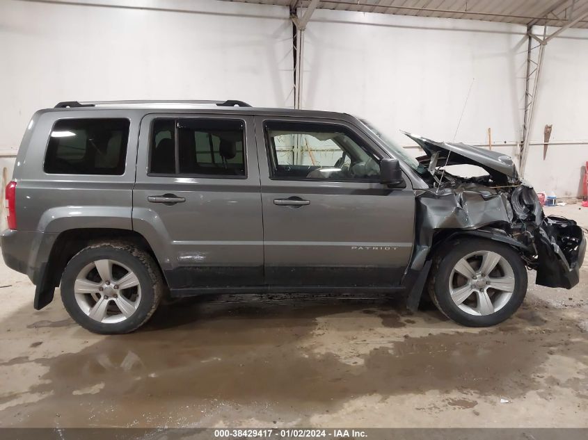 2013 JEEP PATRIOT LIMITED - 1C4NJRCB2DD248396