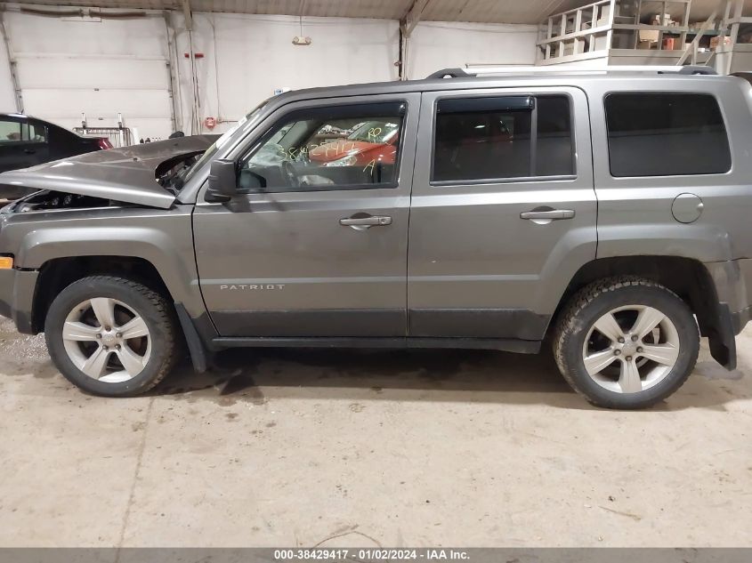 2013 JEEP PATRIOT LIMITED - 1C4NJRCB2DD248396