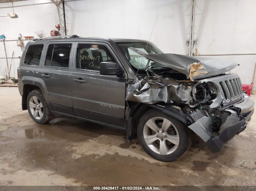 2013 JEEP PATRIOT LIMITED - 1C4NJRCB2DD248396