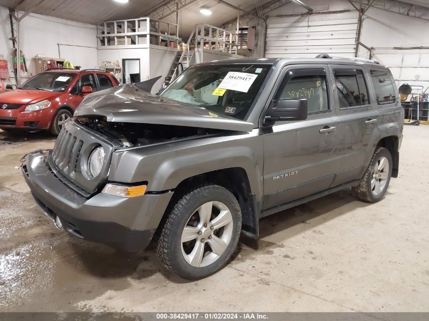 2013 JEEP PATRIOT LIMITED - 1C4NJRCB2DD248396