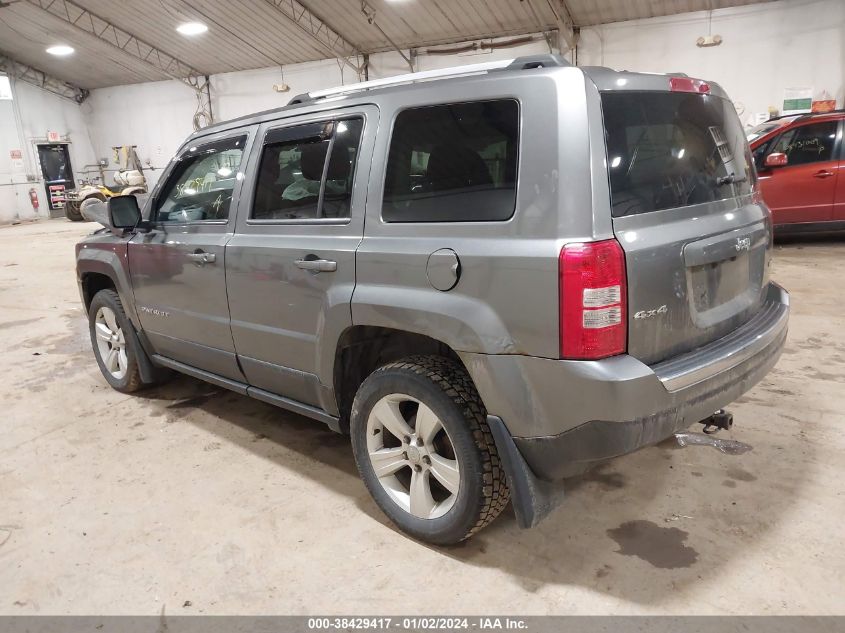 2013 JEEP PATRIOT LIMITED - 1C4NJRCB2DD248396