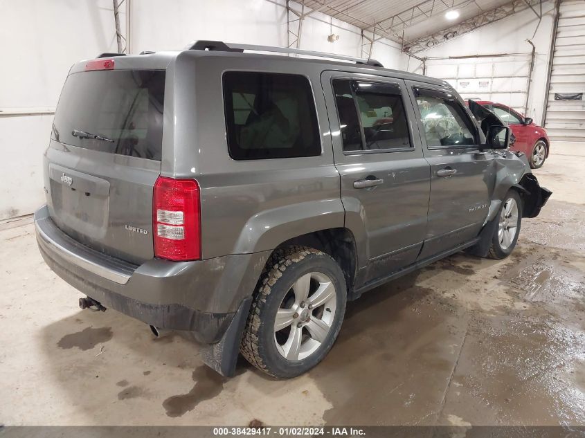2013 JEEP PATRIOT LIMITED - 1C4NJRCB2DD248396