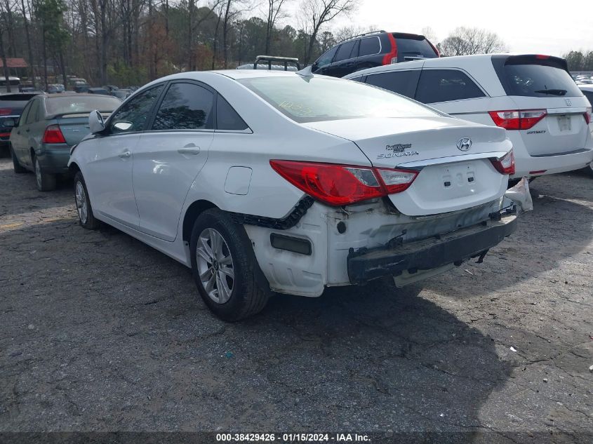 2013 HYUNDAI SONATA GLS - 5NPEB4AC2DH741033