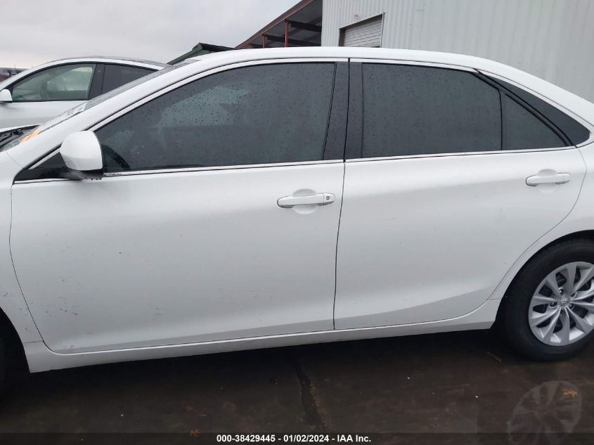 2016 TOYOTA CAMRY LE - 4T4BF1FK1GR528933
