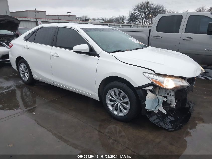 2016 TOYOTA CAMRY LE - 4T4BF1FK1GR528933
