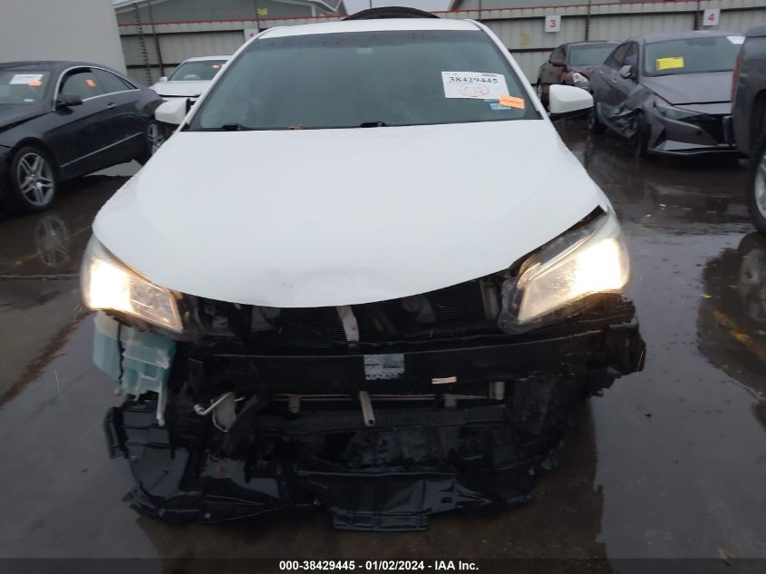 2016 TOYOTA CAMRY LE - 4T4BF1FK1GR528933