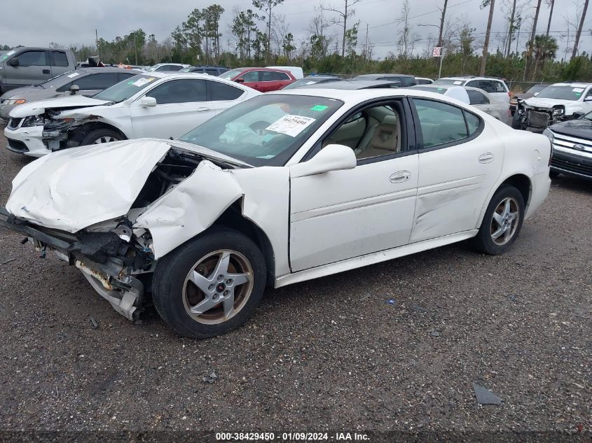 2G2WS522X41250277 | 2004 PONTIAC GRAND PRIX