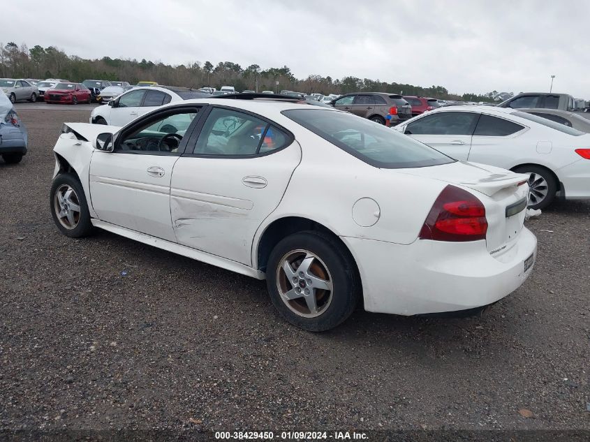 2G2WS522X41250277 | 2004 PONTIAC GRAND PRIX