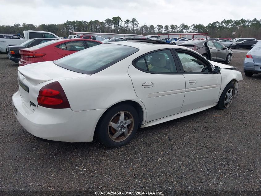 2G2WS522X41250277 | 2004 PONTIAC GRAND PRIX