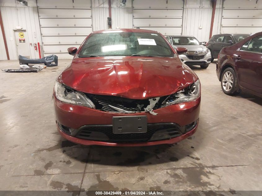 2015 CHRYSLER 200 S - 1C3CCCDG3FN617910