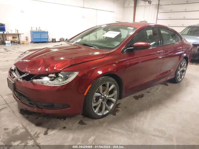 2015 CHRYSLER 200 S - 1C3CCCDG3FN617910