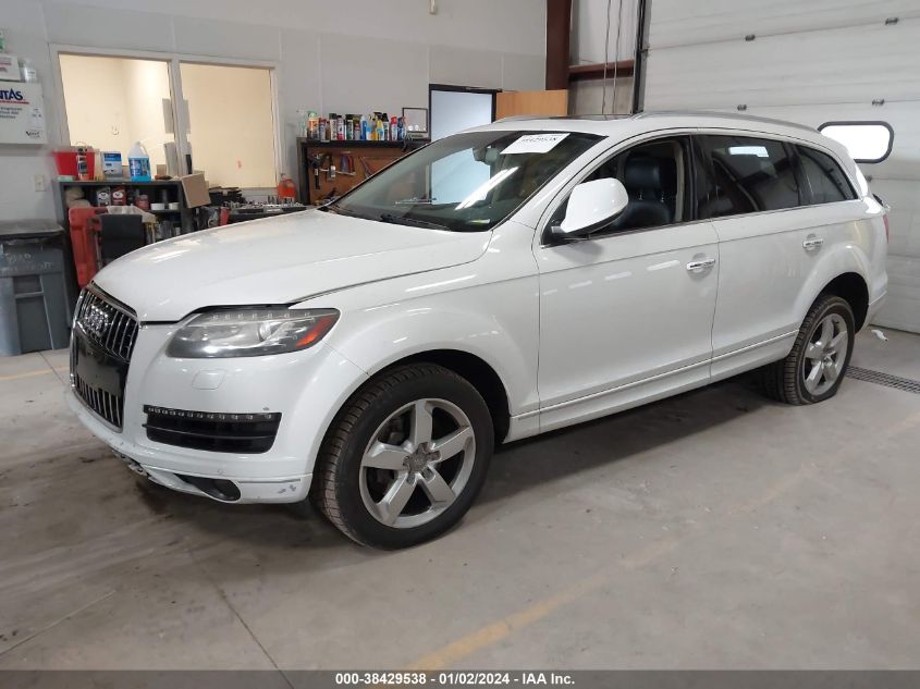2014 AUDI Q7 3.0 TDI PREMIUM - WA1LMAFE7ED009590