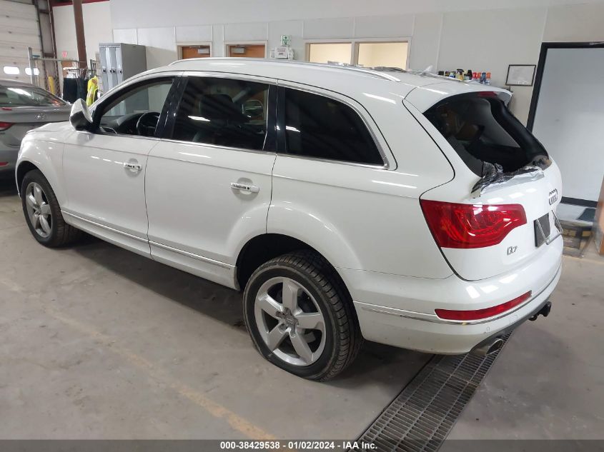 2014 AUDI Q7 3.0 TDI PREMIUM - WA1LMAFE7ED009590