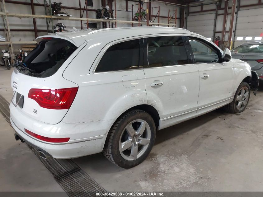 2014 AUDI Q7 3.0 TDI PREMIUM - WA1LMAFE7ED009590