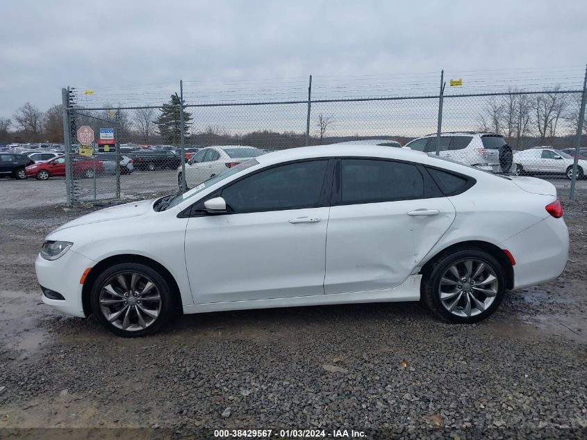2015 CHRYSLER 200 S - 1C3CCCBB5FN566451