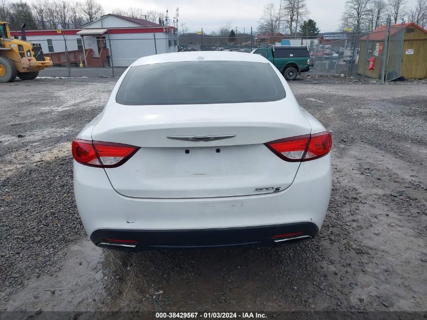 2015 CHRYSLER 200 S - 1C3CCCBB5FN566451