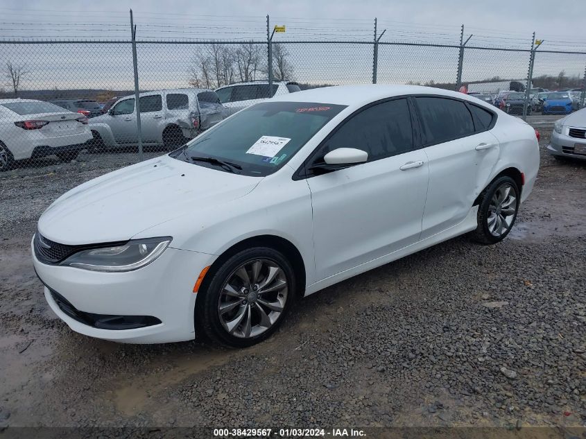 2015 CHRYSLER 200 S - 1C3CCCBB5FN566451