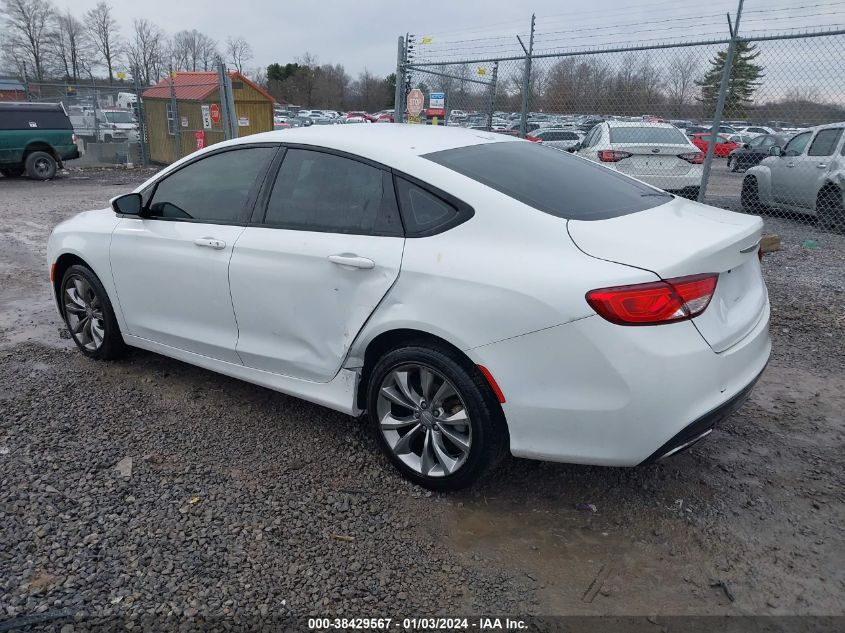 2015 CHRYSLER 200 S - 1C3CCCBB5FN566451