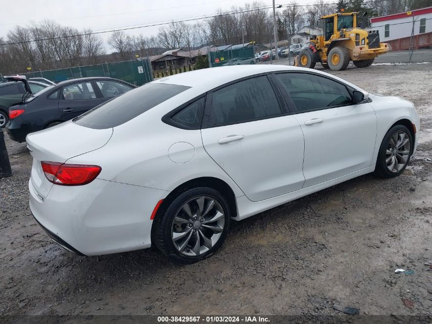 2015 CHRYSLER 200 S - 1C3CCCBB5FN566451