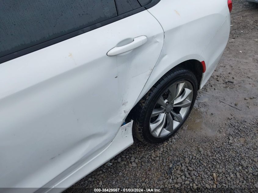 2015 CHRYSLER 200 S - 1C3CCCBB5FN566451
