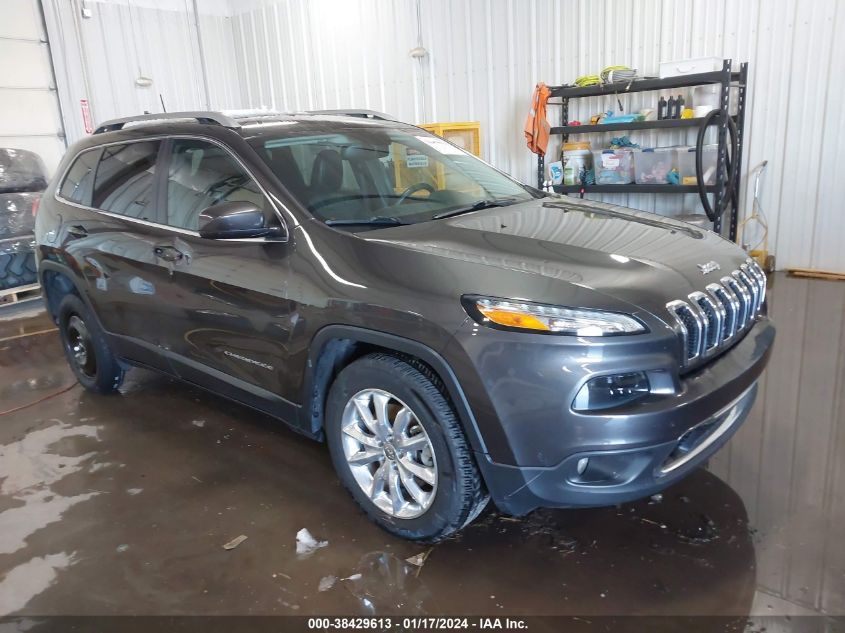 2016 JEEP CHEROKEE LIMITED - 1C4PJMDSXGW187205