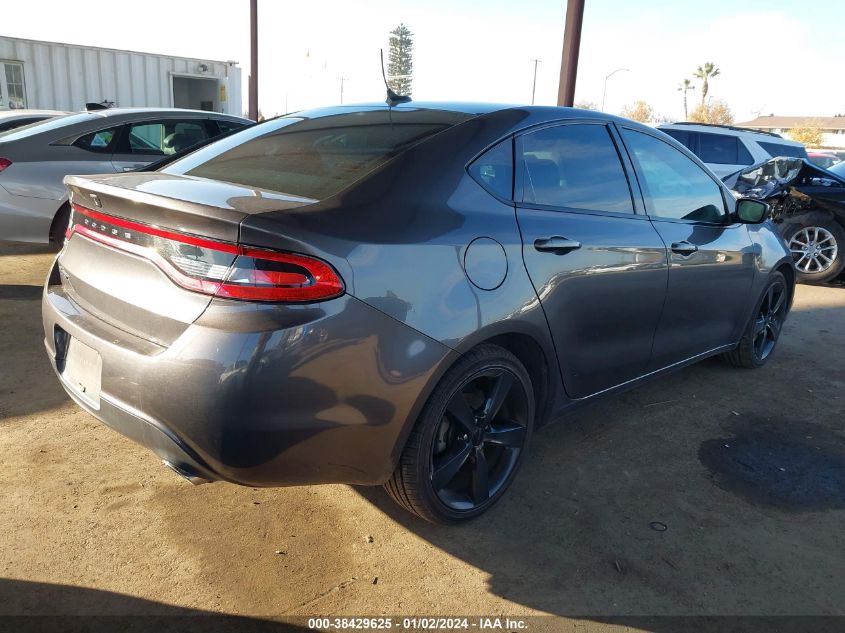2016 DODGE DART SXT - 1C3CDFBB5GD578895
