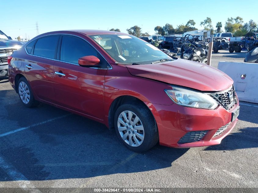 2016 NISSAN SENTRA S/SV/SR/SL - 3N1AB7AP4GL643485