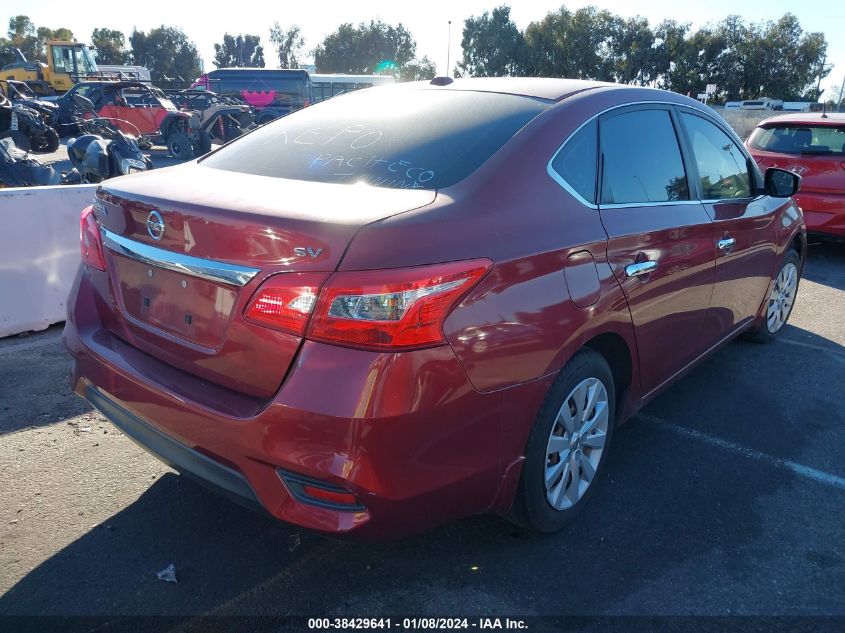 2016 NISSAN SENTRA S/SV/SR/SL - 3N1AB7AP4GL643485