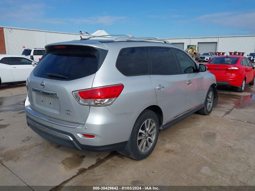 2014 NISSAN PATHFINDER SL - 5N1AR2MM2EC633720