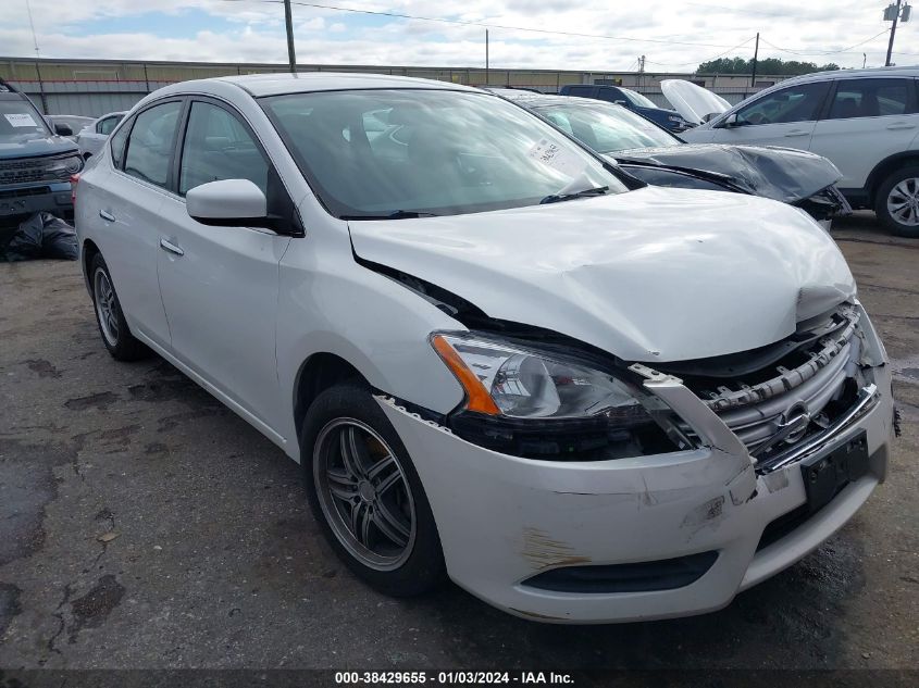 2013 NISSAN SENTRA S/SV/SR/SL - 3N1AB7AP5DL688527