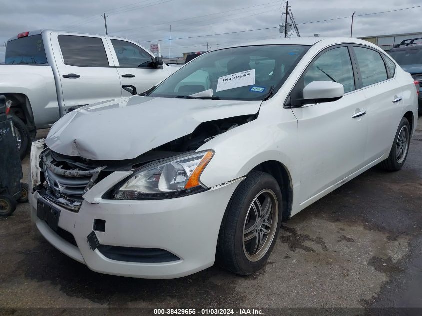 2013 NISSAN SENTRA S/SV/SR/SL - 3N1AB7AP5DL688527